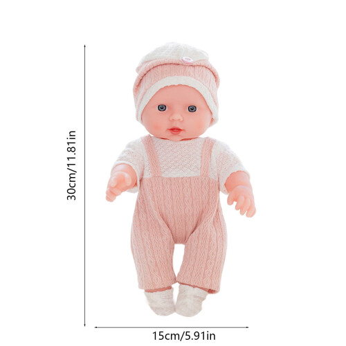 Interactive Talking Doll with Blinking Eyes 1 pc 2