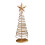 Gold Spiral Christmas Tree Decor with Star Topper 1