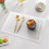 European Style PVC Western Placemat White 2