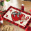 Valentine's Day Placemats Heart Pattern 45x30cm 1