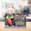 Rabbit Pen Holder Desktop Decoration 1 Piece 4