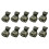 Tiger Claw Sofa Leg Protectors 10 pcs 2.8 x 2.5 cm 4