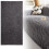 Washable Soft Fluffy Sofa Cover Grey 180x90 cm 2