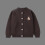 Infant Coffee Cardigan Soft Cotton 18 Months 1