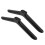 Black TV Riser Stand for Flat Screen TVs 2 pcs 5