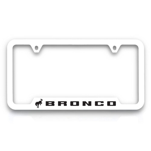 Ford Cadre de Plaque d'Immatriculation en Plastique Imprimé UV Ford Bronco