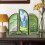Chinese Style Acrylic Folding Screen Desktop Partition 1 1