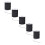 Elastic Band Thread 1mm Wide 50m 5pcs for Shirring and 1