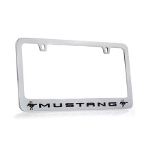 Ford Mustang Pony Kromad Metallregistreringsskyltrahållare