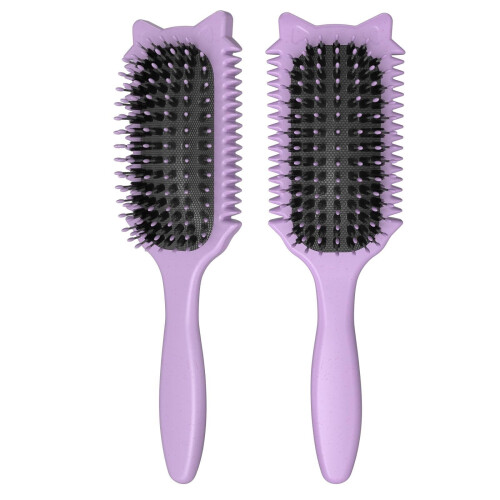 Curl Defining Brush for Curls Waves Coils Green 2PCS