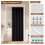 Magnetic Door Curtain Heavy Duty Foldable Room Divider 4 7