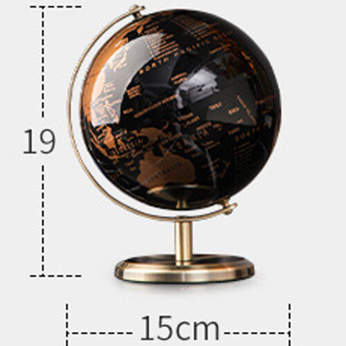 Decorative Globe Ornament with Desktop Display Rack 2