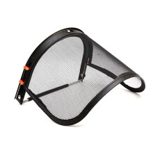 Face Shield with Steel Wire Visor Bracket for Hat Protection