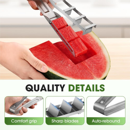 Watermelon Slicer Stainless Steel Kitchen Tool 2