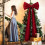 Christmas Satin Bow Red Velvet 5.9 Ft 3