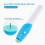 Quilling Pen Portable Cylindrical Blue White Stainless 6