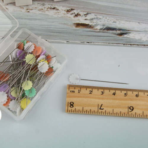 Plum Blossom Push Pins for Quilting 200 pcs 1