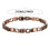 Copper Anklet for Women Heart Design Adjustable Boho Foot 3