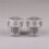 Transparent P.C. Cup Filter for Oil Burner, Boiler Compatible 1/4 6