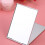 Foldable Mirror Compact Makeup Mirror Silver 8