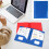 Clasp Pocket File Folder with ID Slot 1 pack 6