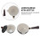 Tea Kettle with Infuser Black 1 Pack 6.68x4.32x2.16 in 7