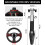Heavy Duty Steering Wheel Lock with Alarm 2 Keys 2