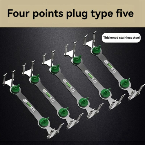 5pcs Adjustable Hot Water and Cold Water Pipe Leveling Tool with Bubble Level Indicator for Shower Installation