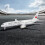 Japan B787 Airplane Model Retro Elegant Style with Movable 3