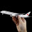 Japan B787 Airplane Model Retro Elegant Style with Movable 5