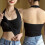 Polyester Backless Tank Top with Built-in Bra Pads One Size 3