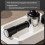 Three-Piece Storage Base Multifunctional Household Coffee Tamper Knocking Box Italian Powder Distributor White 3