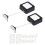 Retractable Remote Control Tether Lock: 6.2 Ft Upgraded Pulling Force Security Lanyard Lock with Adjustable Cable Leash 1