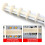 LED Signal Tower Stack Lights Industrial Signal Warning Lights Tower Lights and Light Strips Steady/Flashing Lights 5