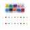 Colored Dressmaking Pins 4mm Head 200/500/900 Pcs 7