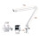 Foldable All-Metal Mic Boom Arm Stand for Podcasters and 5
