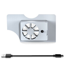 Dock Cooling Fan for OLED Stand Game Console Dock Cooler with LED Fan USB for OLED Accessory A