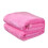 Solid Color Double Velvet Blanket Pink 28x40in 2