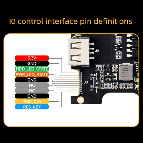 PicoKVM Ext PCIe Expansion Board PCIe USB Remote Power Management for Server Industrial Computer DIY