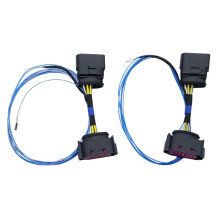 Retrofit Halogen to Xenon Light Cable Wire Adaptor 10 to 12 PIN for MK5 R32 2005-2010