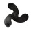 Black Marine Outboard Propeller for Mercury 3.5/2.5HP 6