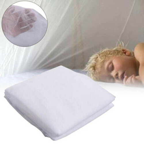 Mosquito Net Canopy for Large Beds with Tie-Down Straps 2