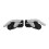 1Pair Car Inner Door Handle Chrome EV58-59330-A EV58-58330-A for  Escape 2003-2012 Repla Interior Door Pull Trim 1