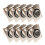 10Pcs 3 Pin Xlr Male Female Connector Panel Mount Jack Socket for Microphone Amplifier Accessories 6Mm Cable Diameter 1