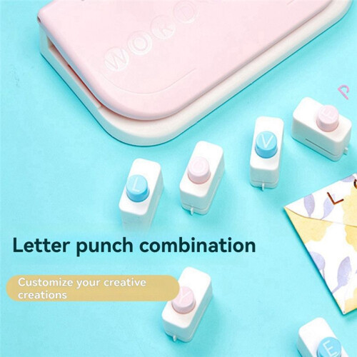 26-Letter Embossing Machine Tool Bit, DIY Hand-Book, Letter Punching Combination, Used for Hand-Making. 2