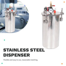 Quality Dispenser Pressure Tank 304 Stainless Steel Pressure Dispensing Valve Fluid Dispensing Storage Bucket 5L