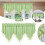 Solid Color Curtain Set for Bedroom Kitchen 3 pcs 8
