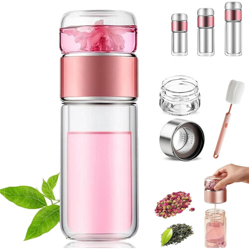 Tretiva Glass Infuser Smart Tea Maker 3-in-1