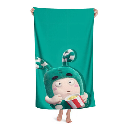 Oddbods Beach Towel Quick-Drying Lightweight 30.7x59in 2