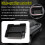 Tesla Hidden Armrest Tray Box - Black 3